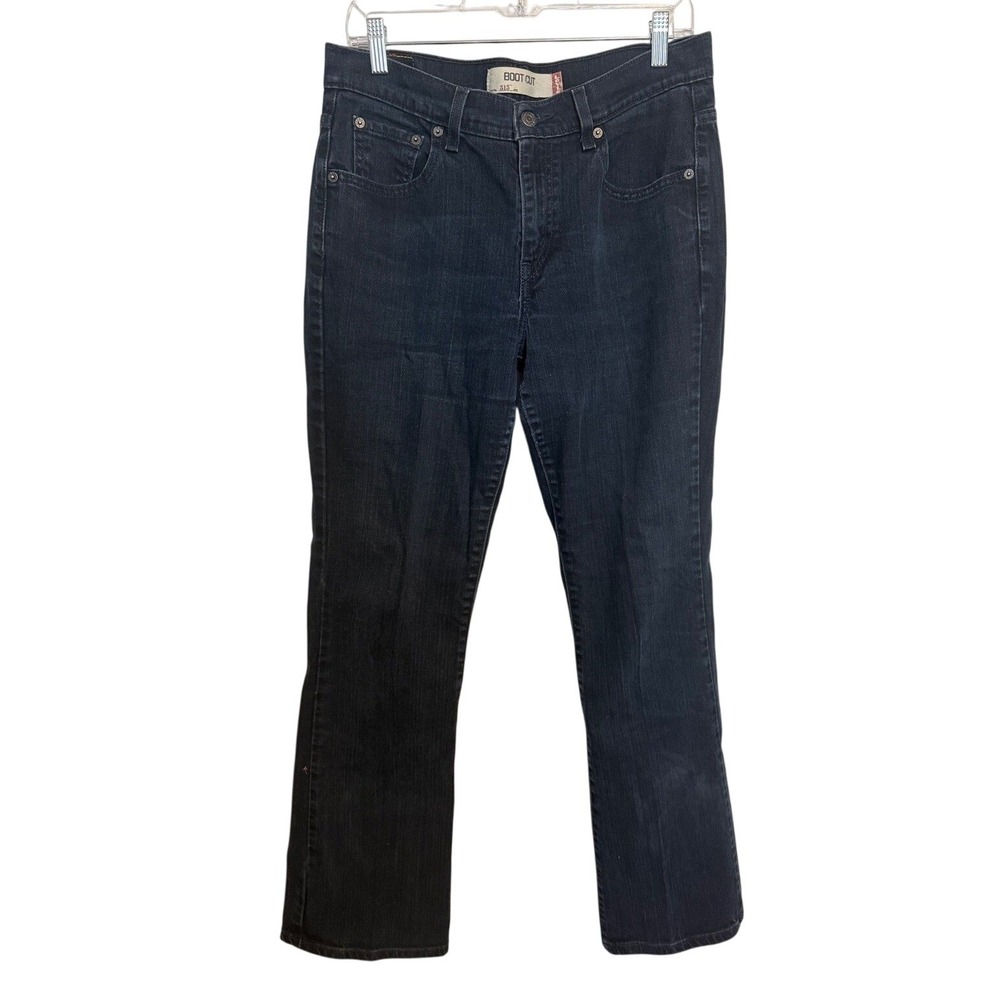 Levi's 515 Boot Cut Dark Wash Denim Jeans Women's Size 10 M